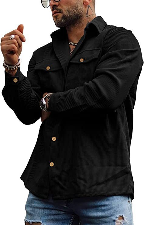 Men's Outdoor Vintage Corduroy Shirt Jacket